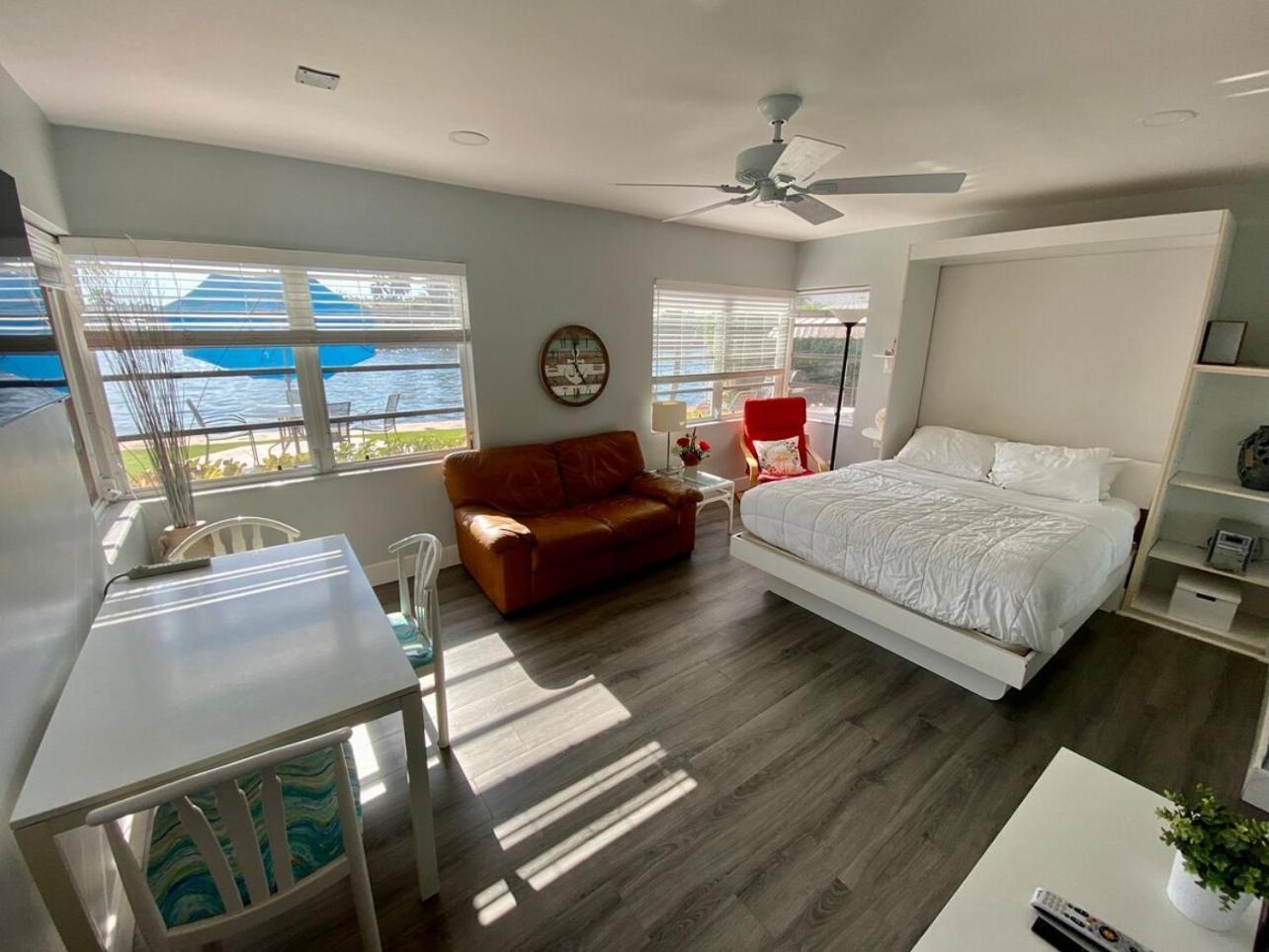 Villa Studio Intracoastal Views! 5 Min Walk To The Beach Pompano Beach Exterior foto