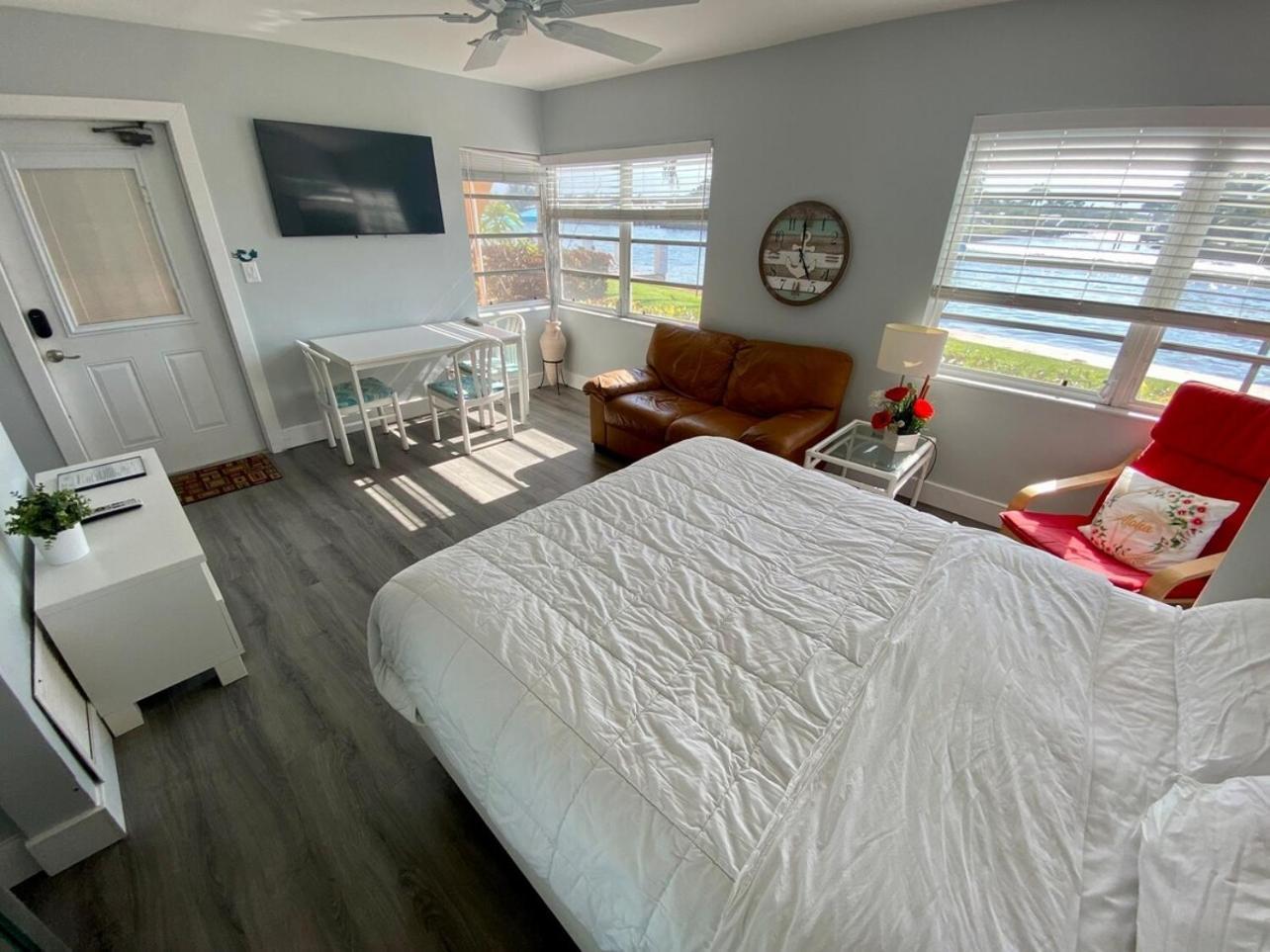 Villa Studio Intracoastal Views! 5 Min Walk To The Beach Pompano Beach Exterior foto